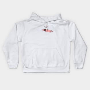 Surfing sheep Kids Hoodie